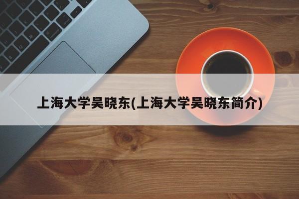 上海大学吴晓东(上海大学吴晓东简介)