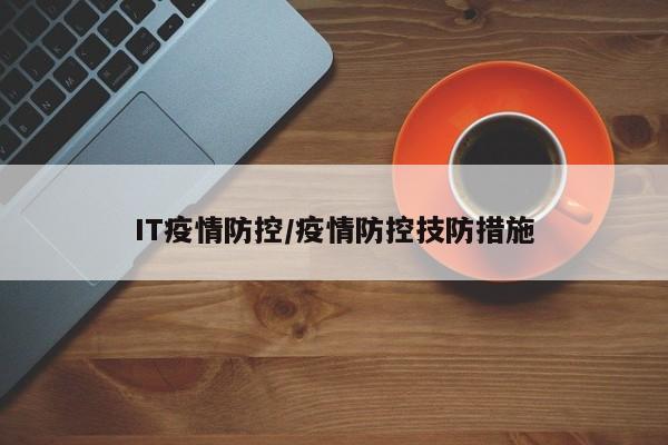 IT疫情防控/疫情防控技防措施